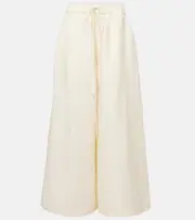 [Gabriela Hearst] Gabriela Hearst Gelos linen and silk wide-leg pants AU 6 white