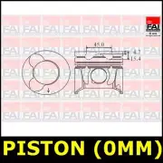 Piston Fits PEUGEOT 807 EXPERT II 2.0 RHD (DW10CTED4) RHR (DW10BTED4) 0006KP