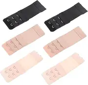 [TENDYCOCO] 6pcs Women's Bra Extenders Belt Extender Soft Stretchy Hooks Band Extension Strap for Maternity