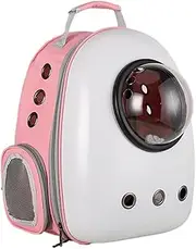 Pet Backpack Carrier, Breathable Cat Carrier Backpack for Kitty to Medium Cat Small Dog up to 15lbs Travel, Hiking, Walking & Outdoor Use