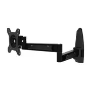 Anti-theft LCD Monitor Swing Arm Wall Bracket Fit for 13-27 inch Flat Panel TVs