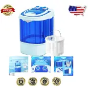 Eco-Friendly Portable Washer, 5.7 lbs Capacity - Ideal for Dorms & Camping