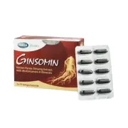 Ginsomin Korean Panax Ginseng Extract Plus Multivitamin 30 capsule~ Mega We Care