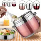 for Kids with Handle Thermal Insulation Lunch Box Food Containers Bento Box