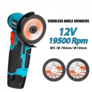 Mini Angle Grinder Household Rechargeable Cutting Machine Polishing Hand Grinder