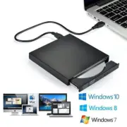 CD RW DVD Drives ROM Writer Burner Player USB External PC Laptop for Mac Windows