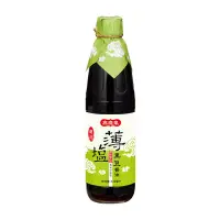 在飛比找蝦皮商城優惠-高慶泉 薄鹽黑豆醬油540ml(公司直售)