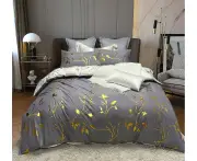 Reversible Design Quilt/Doona/Duvet Cover Set (Queen/King/Super King Size Bed) M461B