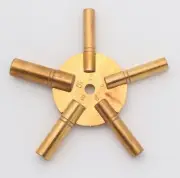 5-in-1 Clock Winding Key Winder Even Numbers 5 Prong Sizes 2 4 6 8 10