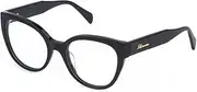 [Blumarine] VBM873 0700 Nero Lucido 52/19/140 Women's Glasses, 0700 Nero Lucido, 52/19/140
