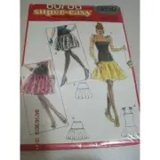 BURDA MISSES SKIRT & DRESS 5850 Sewing Pattern Super-Easy Vintage SEALED