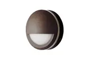 Exterior 12V LED Aged Brass Eyelid Step / Wall Light IP65