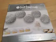 5 Pack Foil Paper Lanterns