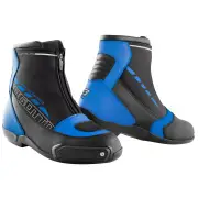 Lap Black Blue Motorcycle Shoes