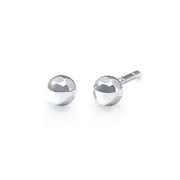 Bevilles Ball Stud Earrings in Sterling Silver