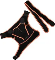 SECFOU Djustable Shoulder Brace Shoulder Compressing Sleeve Straps Breathable Shoulder Support for Sports Injuries