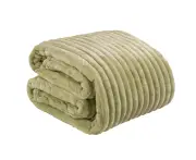 Flannel Blanket Soft Warm Throw Blanket - Green