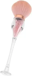 COLLBATH Long Handle Nail Dust Cleaner Brush Soft Bristle UV Gel Nail Art Brush Comfortable Grip for Versatile Beauty Applications