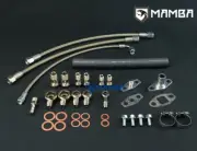 MAMBA Turbo Oil & Water Line For NISSAN SR20DET S13 S14 S15 Garrett T4 T04B T04E