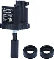 GENMAX 12V DC Electric Fuel Pump with Auto Start-Stop Sensor, auto Liquid Transfer Pump for E15, E85, Gas, Diesel & More，with Overfill Protection, Includes Adapters, Long Hose (GMEFP-PLUS)