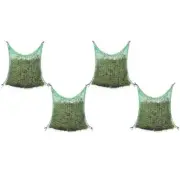 vidaXL Hay Nets 4 pcs Square 0.9x1.5 m PP