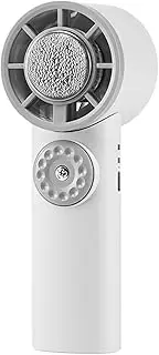 Cooling Fan - Portable Personal Fan with Lem , USB Rechargeable Cooling Device for Workplace Home Walks Ren Camping Festival Construction Site