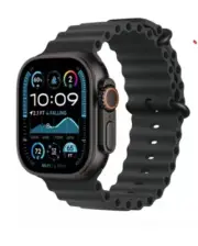 New Apple Watch Ultra 2 Black Titanium with Black Ocean Band, never opened