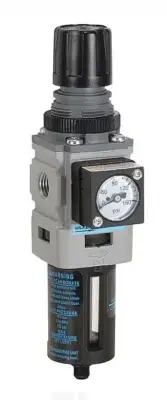 WILKERSON Filter-Regulator: 1/4 in NPT, 73 cfm, 5 micron B08-02-FLG0B