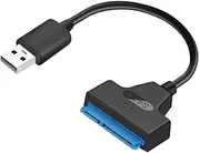 USB 2.0 to SATA Adapter Converter Cable for 2.5" SATA External HDD SSD Hard Drive 22 Pin Sata III Cable