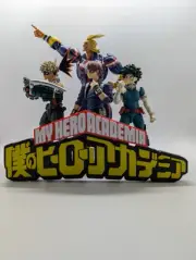 My Hero Academia Logo Display 3D Printed