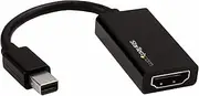 StarTech.com Mini DisplayPort to HDMI Adapter - 4K mDP to HDMI Converter - UHD 4K 60Hz