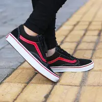 在飛比找Yahoo!奇摩拍賣優惠-【正品】VANS OLD SKOOL麂皮 帆布 白底 權志龍