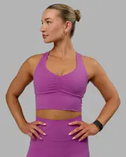 [LSKD] Evoke Longline Sports Bra - Orchid