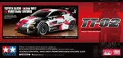 Tamiya 58716-60A 1/10 RC Car TT-02 Toyota GAZOO Racing WRT/GR Yaris Rally1 Kit