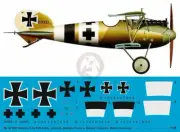 Peddinghaus 1/48 Albatros D.Va Markings Fritz Putter Jasta 68 France WWI 3887