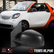 Fits 2016-2017 Smart Fortwo [Left Driver Side] OE Style Power Door Mirror Chrome (for: Smart)