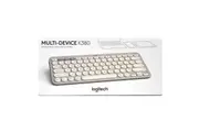 Logitech K380 Multi-Device Bluetooth Keyboard - Sand (920-011145)