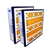 (2 Pack) 12 x 24 x 5 Practical Pleat 5" Filter for 1" Return Grille MERV 11