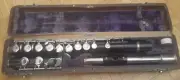RARE August Richard Hammig Grenadilla Wood African Blackwood Handmade C Flute