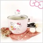 【震撼精品百貨】HELLO KITTY_凱蒂貓~台灣授權三麗鷗SANRIO KITTY 個人電煮鍋 陶瓷釉不沾鍋-粉*21084