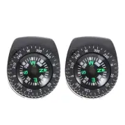 2 PCS Mini Compass for Watch Straps Portable Camping Tripod
