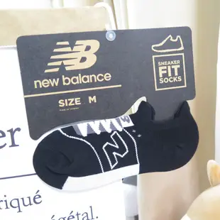 New Balance NB復古鞋襪 短襪 襪子 運動襪 LAS82221BK 黑【iSport商城】