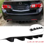For Honda Acura TSX Rear Lip Bumper Diffuser Shark Fin Spoiler Wing Splitter (for: Honda Civic)