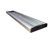 Bert's Custom Tackle Track, Satin 36-Inch Silver