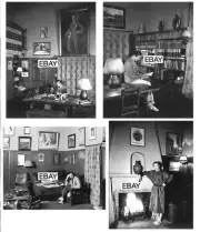 BELA LUGOSI 1930s CANDID PHOTOS LOT (4) AT HOME FAMOUS MONSTERS DRACULA