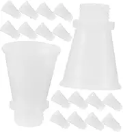 HOMSFOU Replacement Fire Extinguisher Nozzles 50pcs Abs Material Nozzles for Fire Suppressi