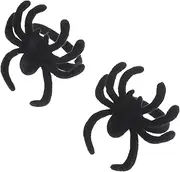 JOINPAYA Toy for Halloween Decorations Halloween Party Decor Halloween Novelties Spooky Cake Topper Halloween Props Halloween Bag Fillers Animal Decor Spider Black