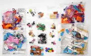 LEGO 18 Piece Assorted New Sealed Bag Lot Minifigs Bricks & Pieces