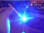 High Power Blue Burning Laser Light Pointer Pen Most Powerful Military Lazer