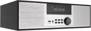 Nostalgic Micro Shelf System 40W RMS with CD Player, Bluetooth, USB Playback, FM